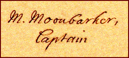 Originalunterschrift Moonbarker